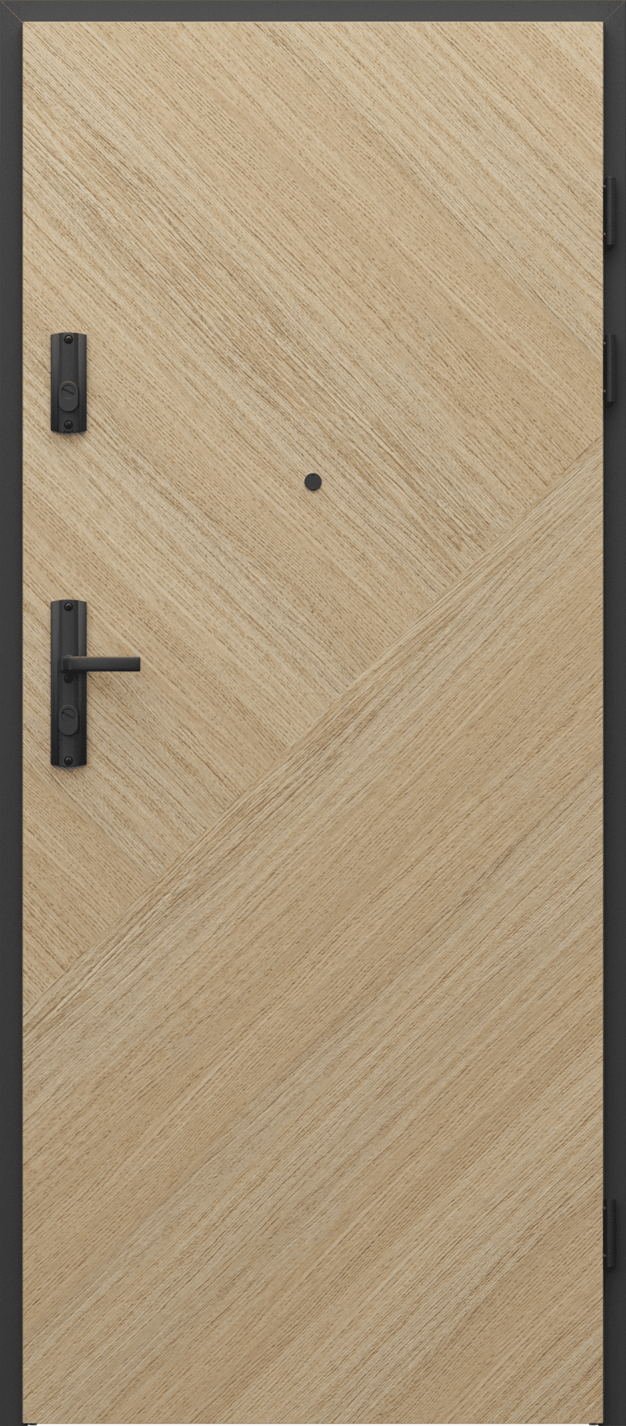 GRANITE door крило клас C (естествен фурнир) GRANIT, плоско (смесено нарязване)