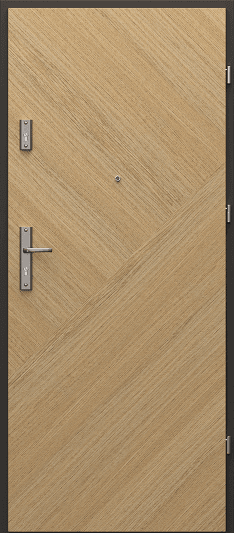 Крило 42 dB (естествен фурнир) 42 dB, плоско (смесено нарязване)