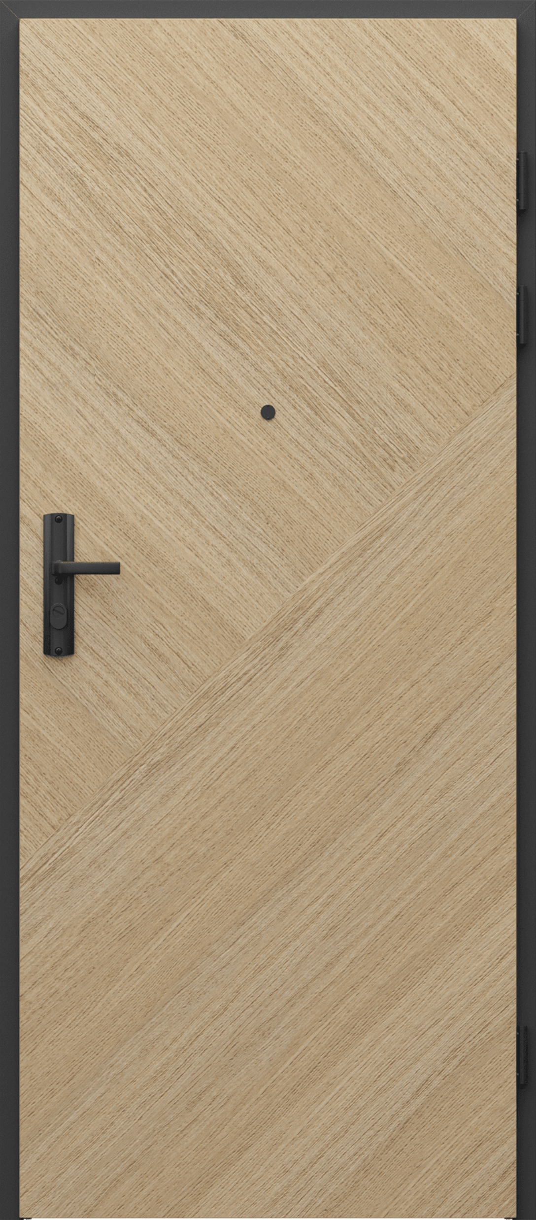 Porta SILENCE (естествен фурнир) SILENCE, плоско (смесено нарязване