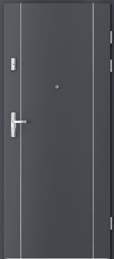 PORTA HIDE MARQUE-1 - Anthracite HPL/CPL
