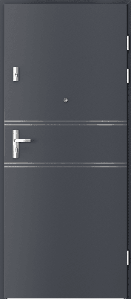 PORTA HIDE MARQUE-4 - Anthracite HPL/CPL