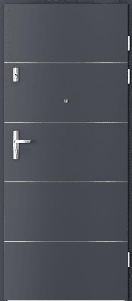 PORTA HIDE MARQUE-6 - Anthracite HPL/CPL