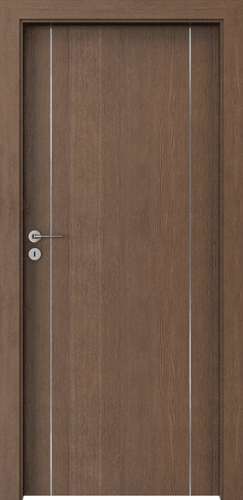 Nature LINE A.1 - Natural Oak Satin Veneer - Brown Oak