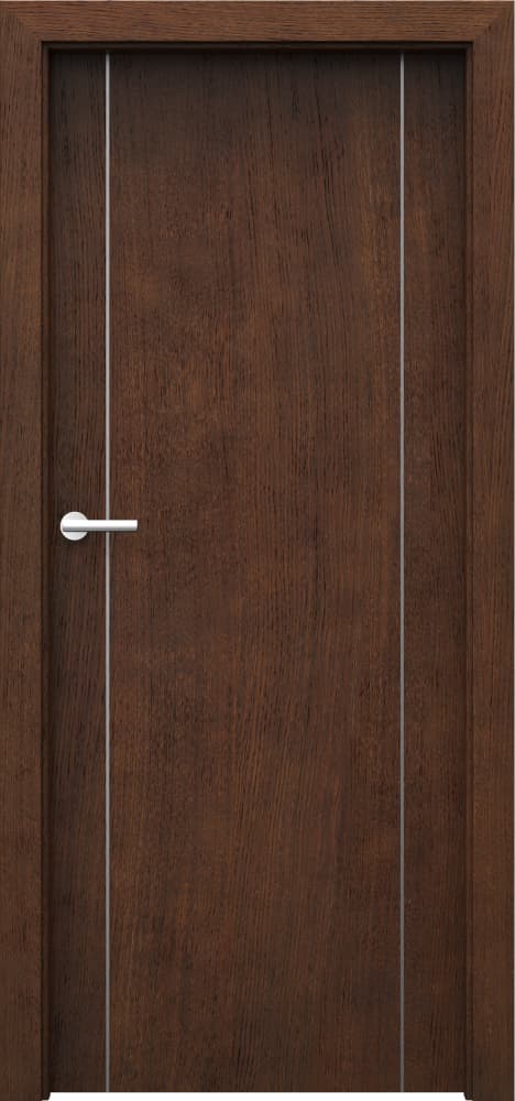 Nature LINE A.1 - Natural Oak Satin Veneer - Mocca