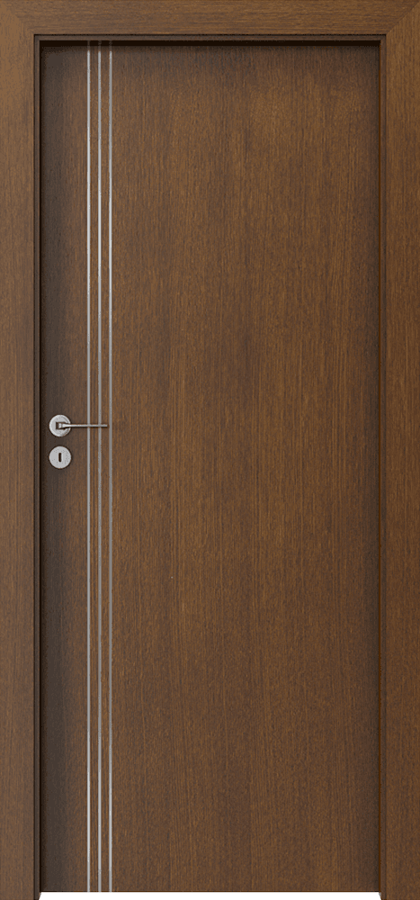 Nature LINE B.1 - Natural Oak Satin Veneer - Tabacco