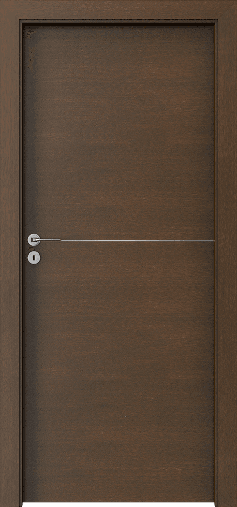 Nature LINE F.1 - Natural Oak Satin Veneer - Mocca