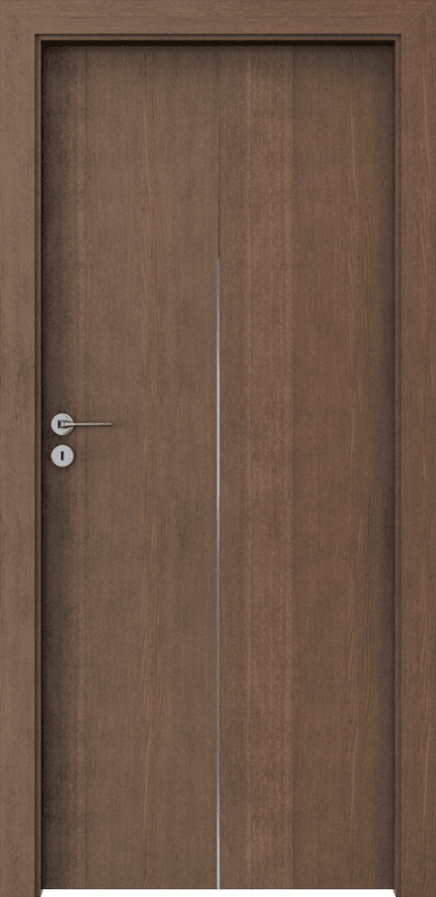 Nature LINE H.1 - Natural Oak Satin Veneer - Brown Oak