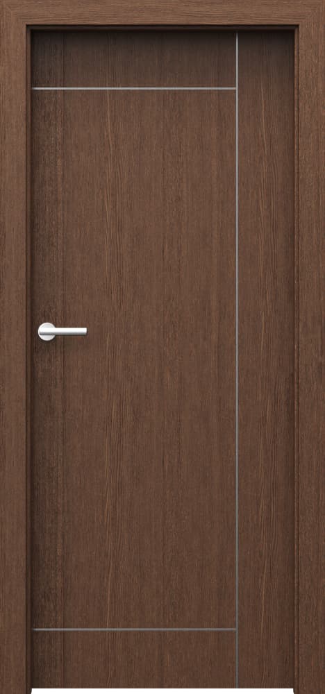 Nature LINE I.1 - Natural Oak Satin Veneer - Brown Oak