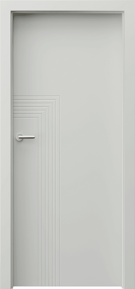 PORTA ART DECO 1 - Premium Plus UV paint - Gray