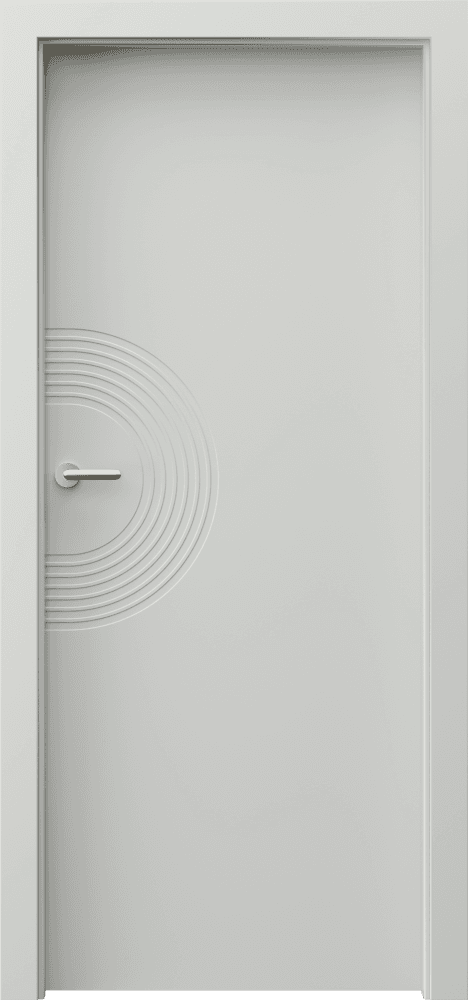 PORTA ART DECO 2 - Premium Plus UV paint - Gray