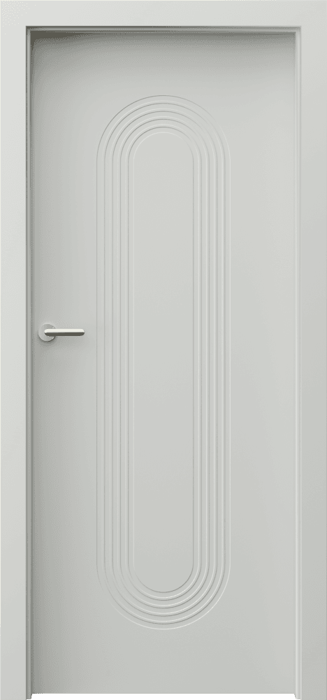 PORTA ART DECO 3 - Premium Plus UV paint - Gray