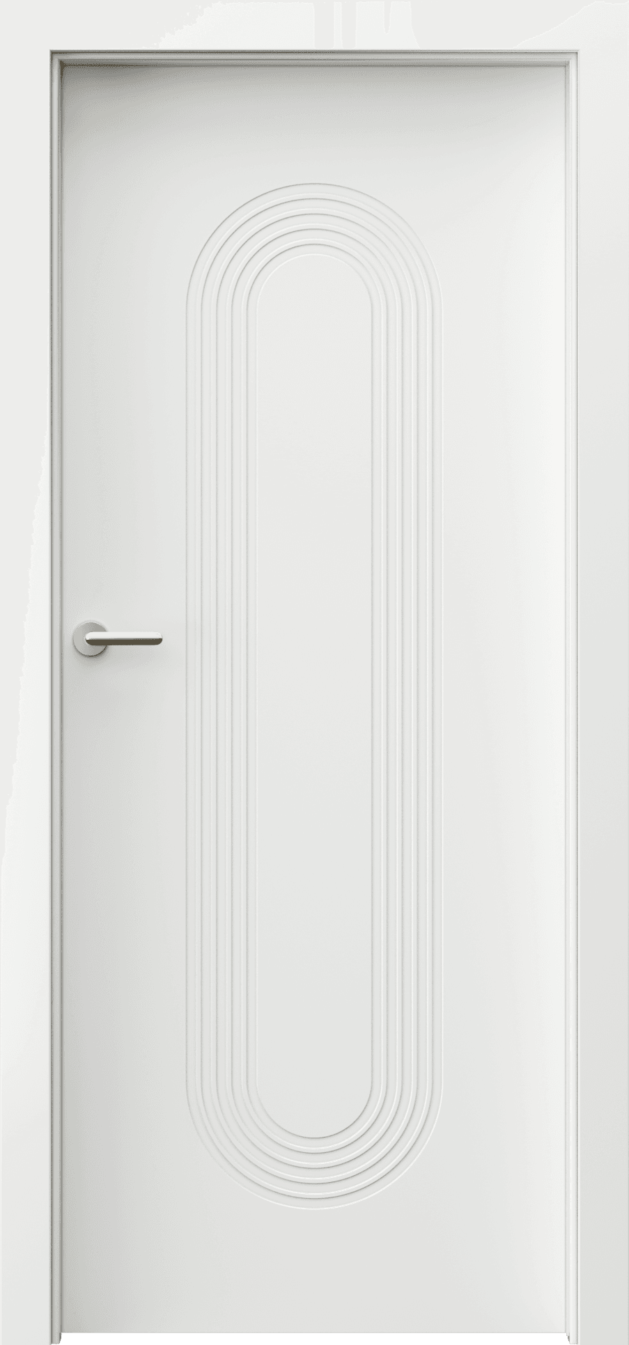 PORTA ART DECO 3 - Premium UV paint - White