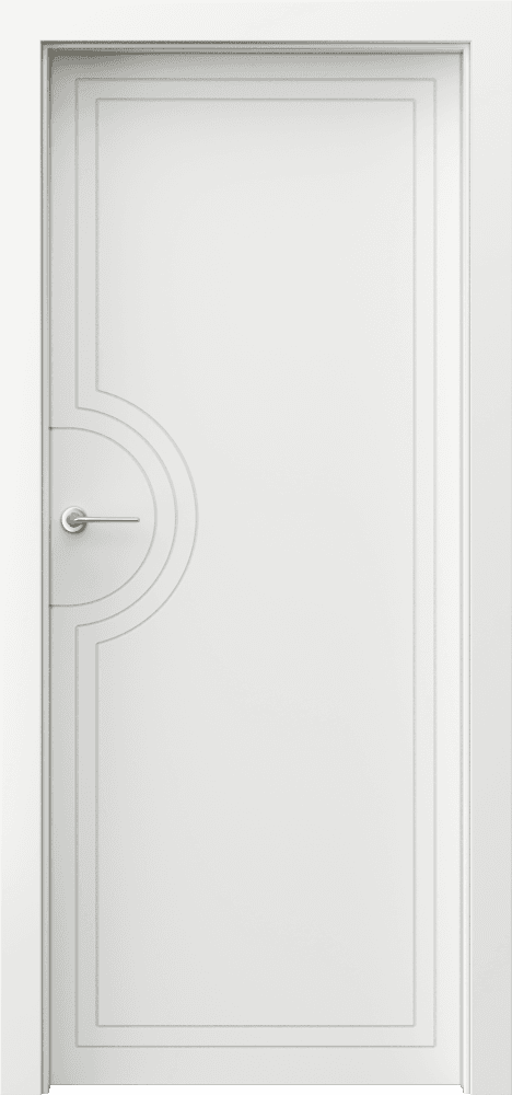 PORTA ART DECO 5 - Premium UV paint - White