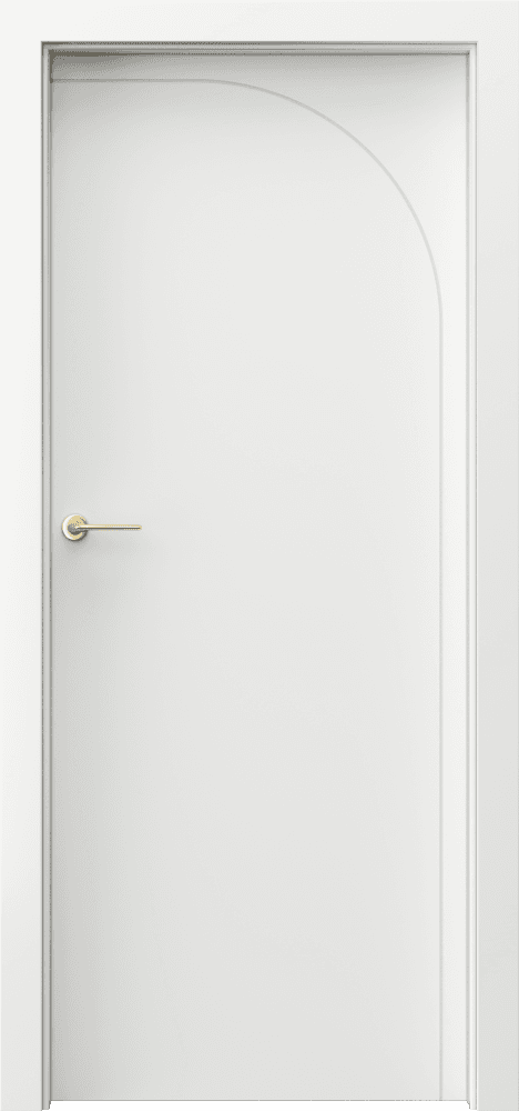 PORTA ART DECO 6 - Premium UV paint - White