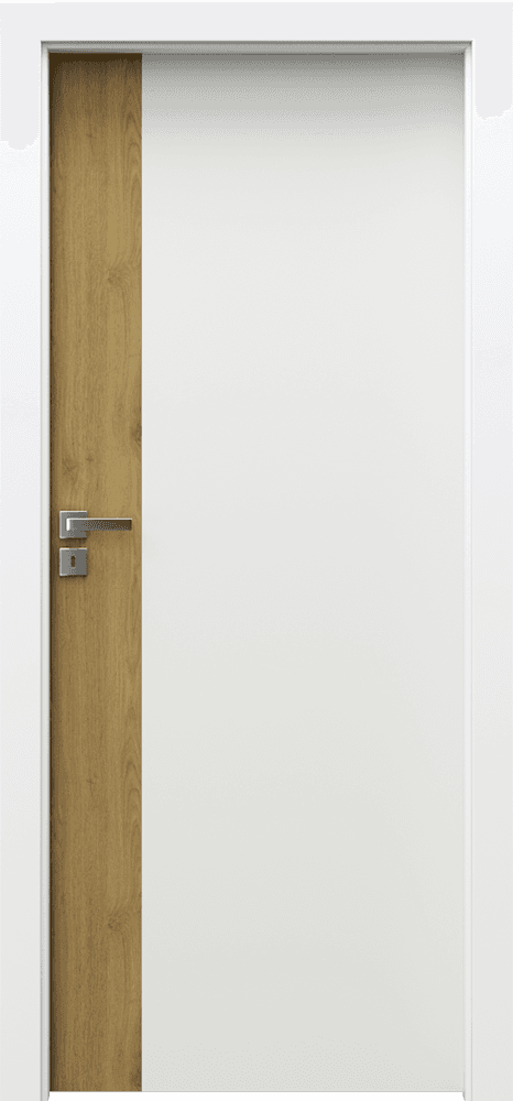 PORTA DUO 4.0 White - Portaperfect 3D veneer - Natural Oak