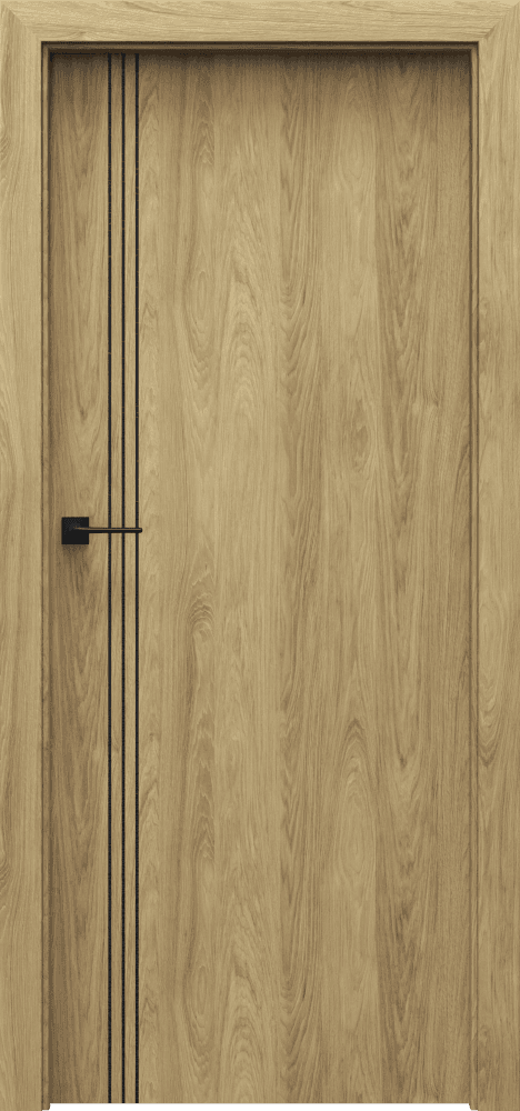 PORTA LINE B.1 - CPL HQ 0,2 veneer - Hikora Natural