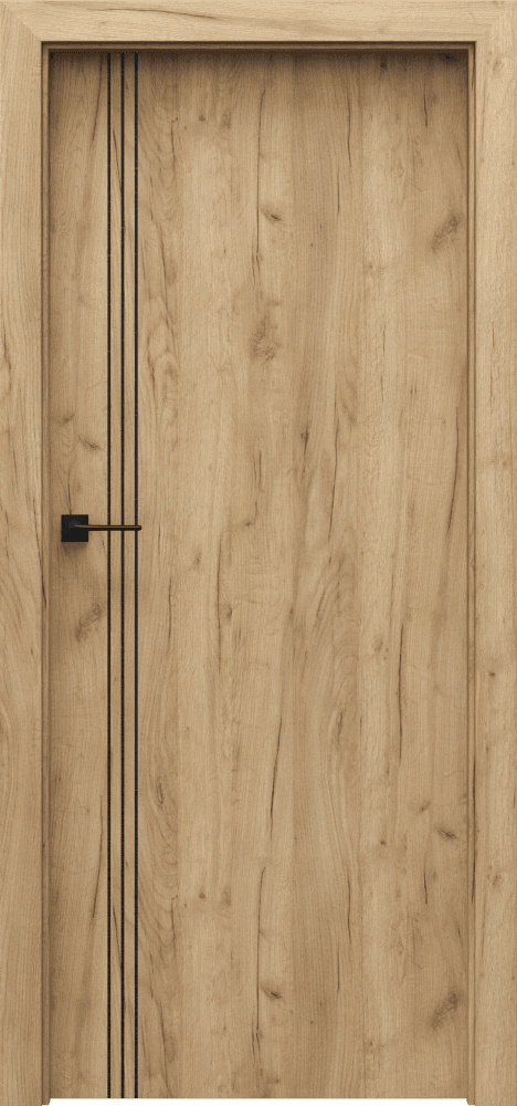 PORTA LINE B.1 - CPL HQ 0,2 veneer - Oak Craft Gold