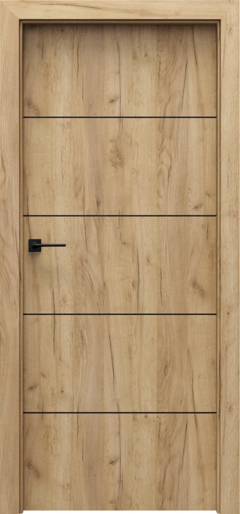 PORTA LINE E.1 - Portaperfect 3D veneer - Golden Craft Oak