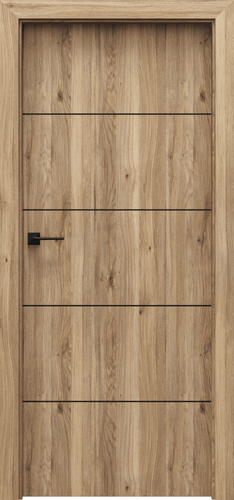 PORTA LINE E.1 - Portaperfect 3D veneer - Mauvella Oak