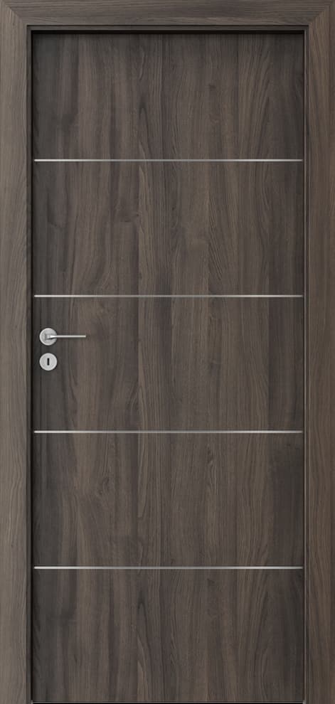 PORTA LINE E.1 - Portasynchro 3D veneer - Dark Oak