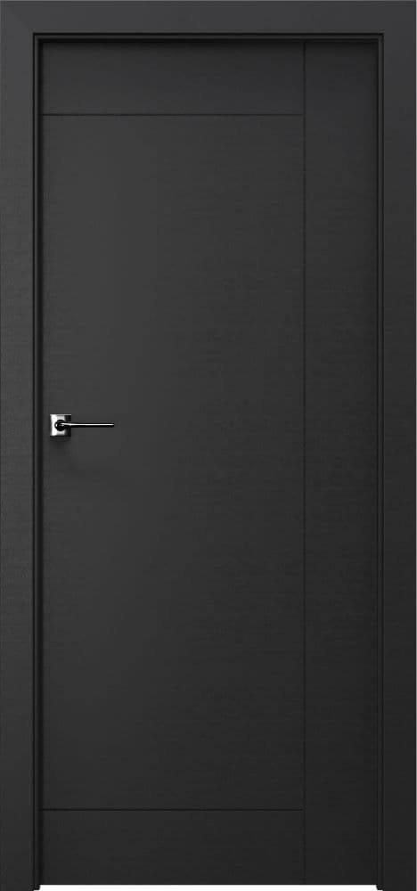 PORTA LINE I.1 - CPL HQ 0,2 veneer - Black