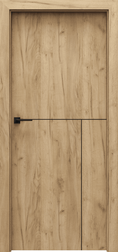PORTA LINE L.1 - Portaperfect 3D veneer - Golden Craft Oak