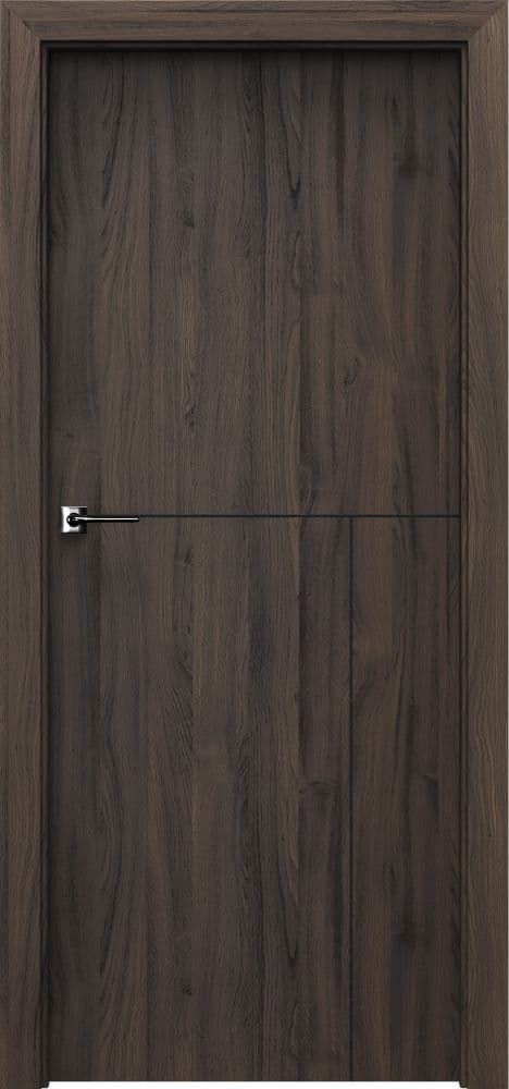 PORTA LINE L.1 - Portasynchro 3D veneer - Dark Oak