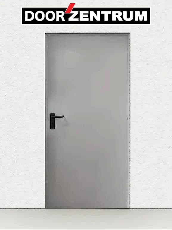 Еднокрили противопожарни врати