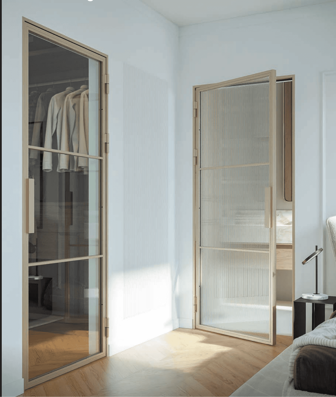 Стъклена врата STEEL PORTA LOFT