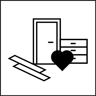 Съчетание с пода и мебелите