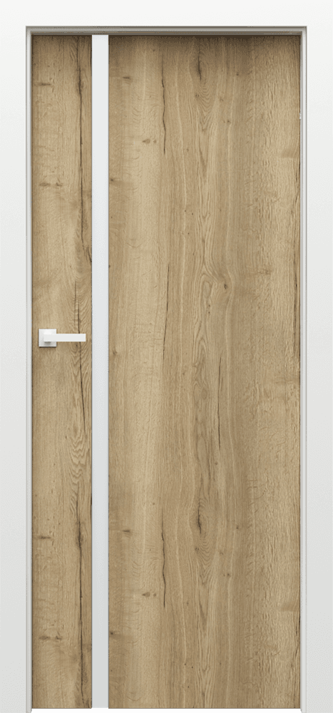 PORTA LOFT 4.A with white door frame - Gladstone / Halifax - Halifax Natural