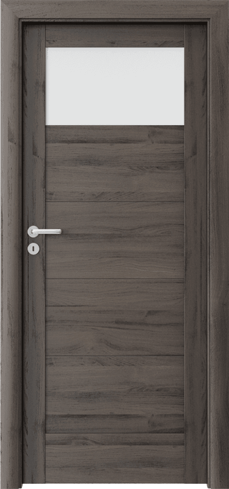 PORTA VERTE HOME, group B B.1 - Portasynchro 3D veneer - Dark Oak