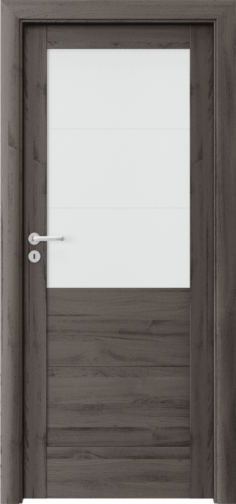 PORTA VERTE HOME, group B B.3 - Portasynchro 3D veneer - Dark Oak