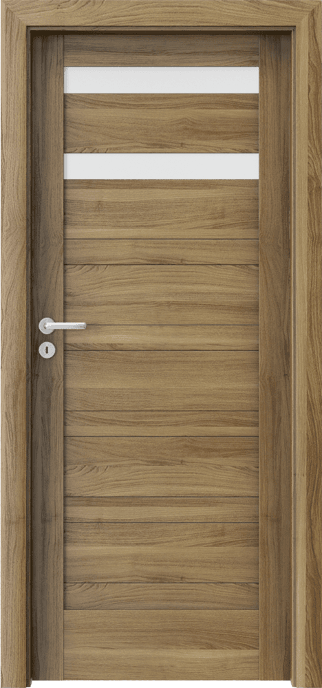 PORTA VERTE HOME, group D D2 - Portasynchro 3D veneer - Honey Acacia