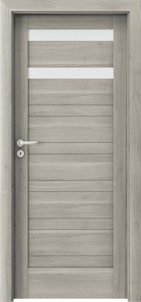 PORTA VERTE HOME, group D D2 - Portasynchro 3D veneer - Silver Acacia