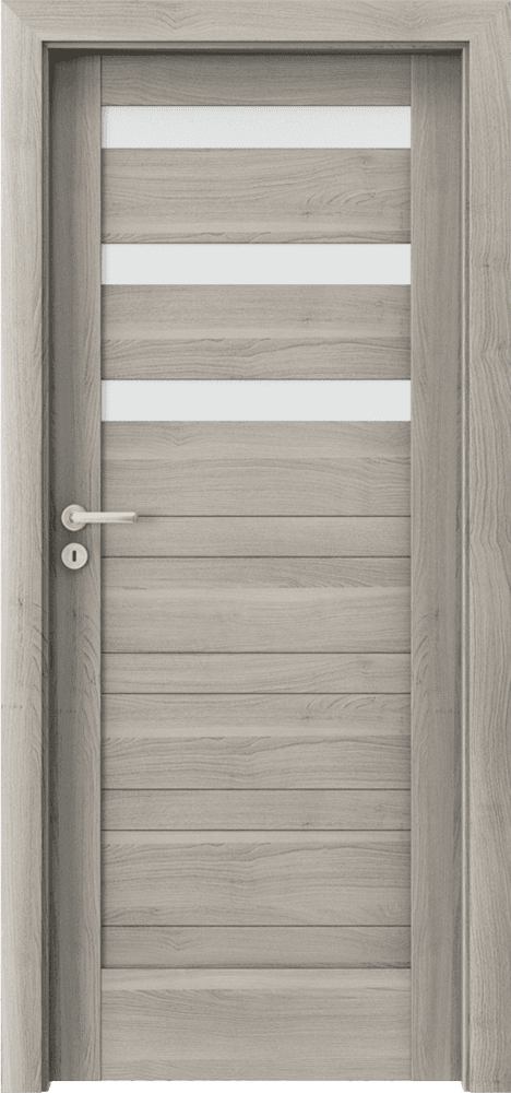 PORTA VERTE HOME, group D D3 - Portasynchro 3D veneer - Silver Acacia