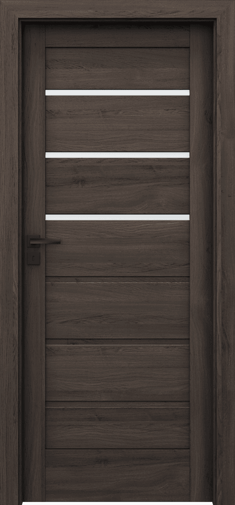PORTA VERTE HOME, group J J.3 - Portasynchro 3D veneer - Dark Oak