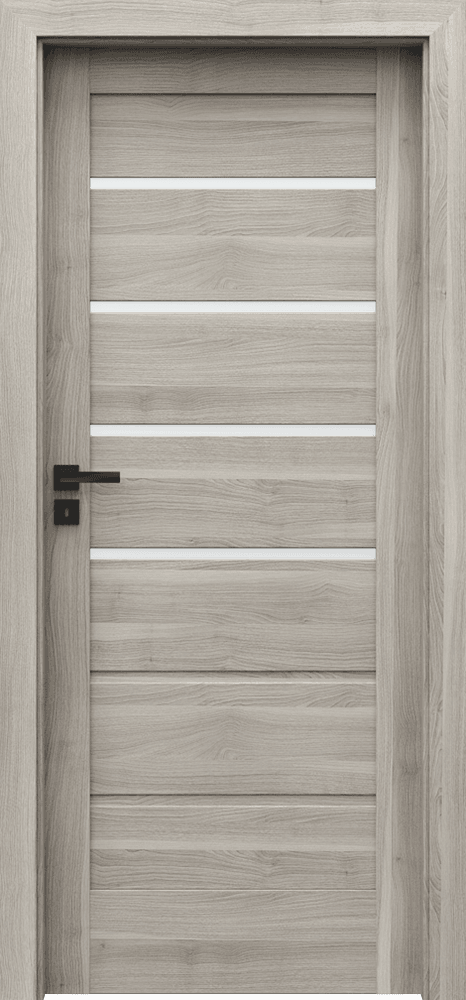 PORTA VERTE HOME, group J J.4 - Portasynchro 3D veneer - Silver Acacia