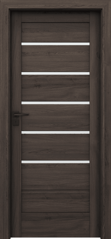 PORTA VERTE HOME, group J J.5 - Portasynchro 3D veneer - Dark Oak