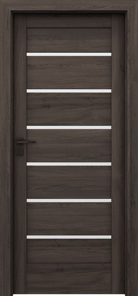 PORTA VERTE HOME, group J J.6 - Portasynchro 3D veneer - Dark Oak